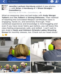 Heels & Holsters Ladies Shooting Group